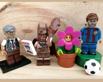 Figurines LEGO 4/La Police, Batman, Neymar Jr, Pot de fleurs