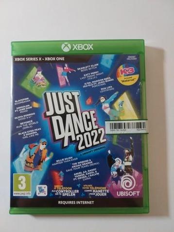 JUST DANCE 2022 XBOX.  NIET GEBRUIKT!