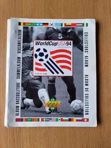 Album carte foot collection Coupe du Monde 94 beschikbaar voor biedingen