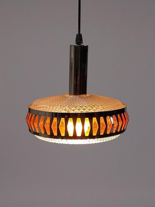 Vintage Hanglamp (Space Age Stijl), Jaren 70, Huis en Inrichting, Lampen | Plafondlampen, Gebruikt, Kunststof, Ophalen of Verzenden