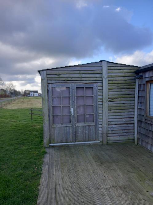 bijgebouw, Tuin en Terras, Bergingen en Tuinkasten, Gebruikt, Overige typen, Hout, Ophalen