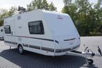 Nieuwe 4pers.Dethleffs met frans bed, rondzit, Caravans en Kamperen, Caravans, Bedrijf, Rondzit, Hordeur, Dethleffs