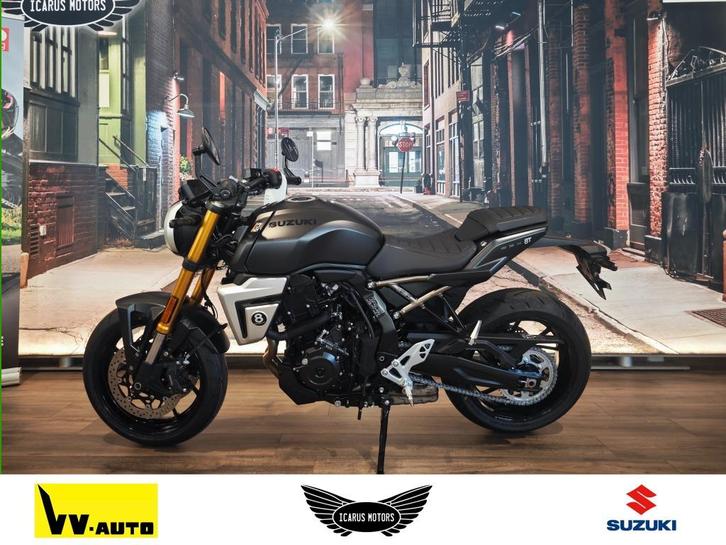 Suzuki 8T, Motoren, Motoren | Suzuki, Bedrijf, Naked bike, meer dan 35 kW, 2 cilinders, Minimaal motorrijbewijs A2, ABS, LED Verlichting