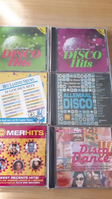 CD- Lot van 6 * Disco Hits