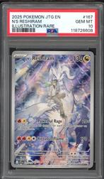 N's Reshiram [IR] PSA 10 - 167/159 - Voyagez ensemble 2024, Enlèvement ou Envoi, Comme neuf, Cartes en vrac