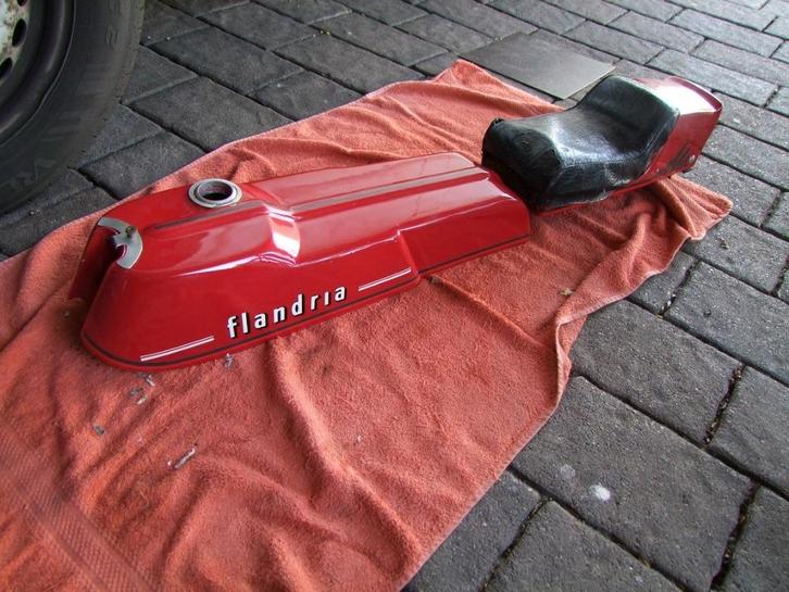 Flandria / Kreidler / Zundapp onderdelen oa tank, blokdelen, Fietsen en Brommers, Brommeronderdelen | Oldtimers, Gebruikt, Overige merken