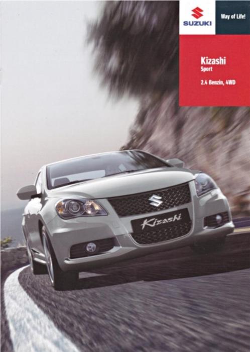 Brochure Suzuki Kizashi 01-2011 OOSTENRIJK, Livres, Autos | Brochures & Magazines, Comme neuf, Autres marques, Enlèvement ou Envoi