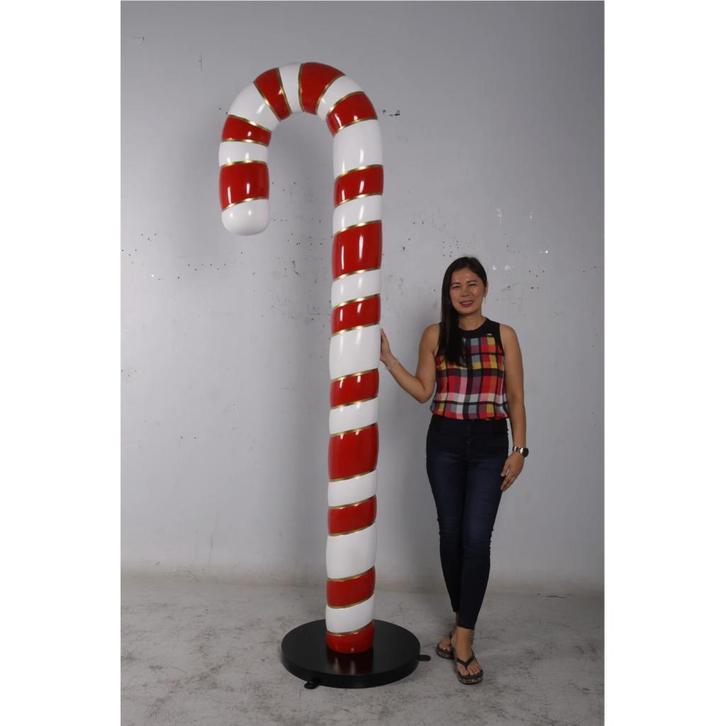 Candy Cane 8ft. – Zuurstok Hoogte 251 cm, Diversen, Kerst, Nieuw, Ophalen