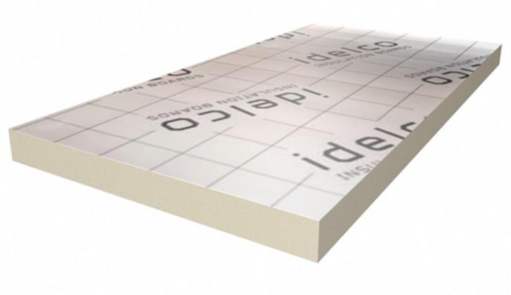 Idelco Pir Isolatie 60x120cm, Doe-het-zelf en Bouw, Isolatie en Afdichting, Nieuw, Vloerisolatie, Muurisolatie, Dakisolatie, Hardschuim (Pir)