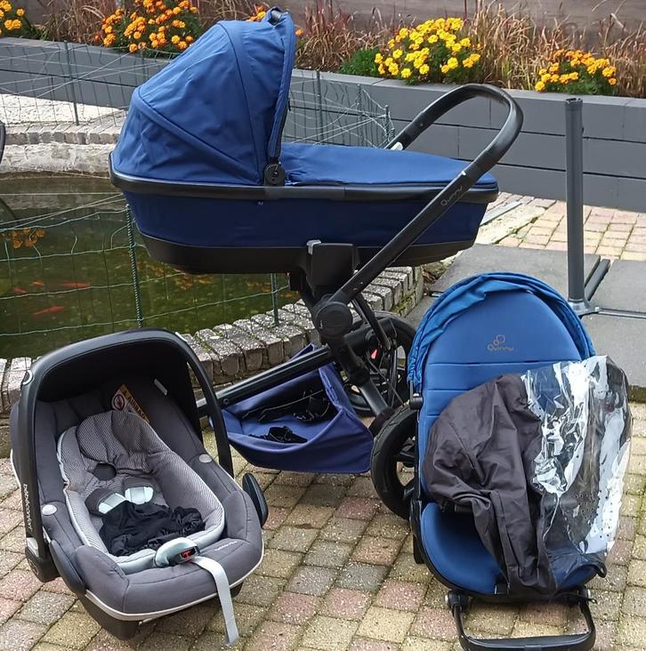 3 in 1 Kinderwagen Quinny **Moet weg**, Kinderen en Baby's, Kinderwagens en Combinaties, Zo goed als nieuw, Kinderwagen, Quinny