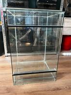 2 terrariums 40x40x60, Dieren en Toebehoren, Reptielen en Amfibieën | Toebehoren, Ophalen, Zo goed als nieuw