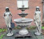 Fontein met tuinbeelden AKTIE PRIJS, Ophalen of Verzenden, Nieuw, Beton, Fontein