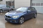 BMW 118d Zetelverwarming/BTW Wagen/Led, Achat, Entreprise, Boîte manuelle, Noir