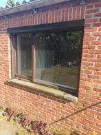 raam met enkel glas en rolluik, Doe-het-zelf en Bouw, Raamkozijnen en Schuifdeuren, Ophalen, Gebruikt
