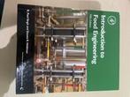 Introduction to Food Engineering, 9780123985309, Boeken, Studieboeken en Cursussen, Verzenden, Zo goed als nieuw