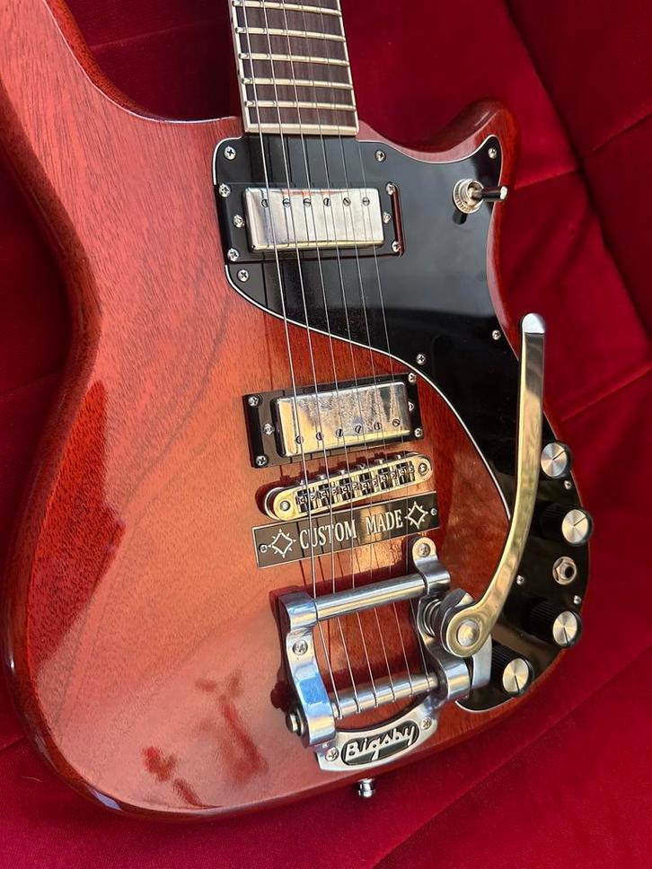 Daguet Crestwood Custom, Muziek en Instrumenten, Snaarinstrumenten | Gitaren | Elektrisch, Ophalen of Verzenden