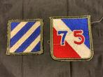 Patch US ww2 75 div /3 Div US, Enlèvement ou Envoi