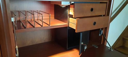 GARDEROBEKAST HÜLSTA + secretaire/kluisje (KERSELAAR), Huis en Inrichting, Kasten | Kleerkasten, Zo goed als nieuw, Ophalen
