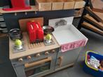 Speelkeuken -Musterkind(Linum)+keukenapparatuur en eetwaren, Ophalen, Zo goed als nieuw, Hout, Speelkeuken