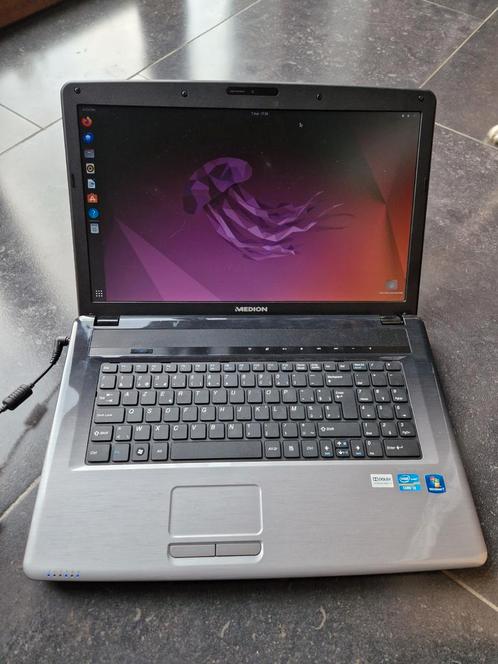 Medion Akoya E7222 17", Computers en Software, Windows Laptops, Refurbished, 17 inch of meer, HDD, 2 tot 3 Ghz, 8 GB, Azerty, Ophalen of Verzenden