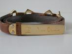 Pierre Cardin riem., Minder dan 3 cm, Bruin, Echt leder, 90 tot 100 cm