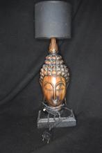 Houten Boeddha-lamp, Ophalen of Verzenden