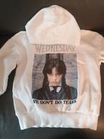 Sweat à capuche Wednesday Addams, blanc, neuf, C&A, Enlèvement ou Envoi, Pull ou Veste, Comme neuf