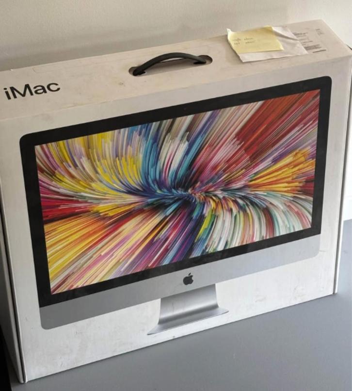 iMac 27" Intel 2021, Computers en Software, Apple Desktops, Refurbished, iMac, SSD, 3 tot 4 Ghz, 8 GB, Ophalen