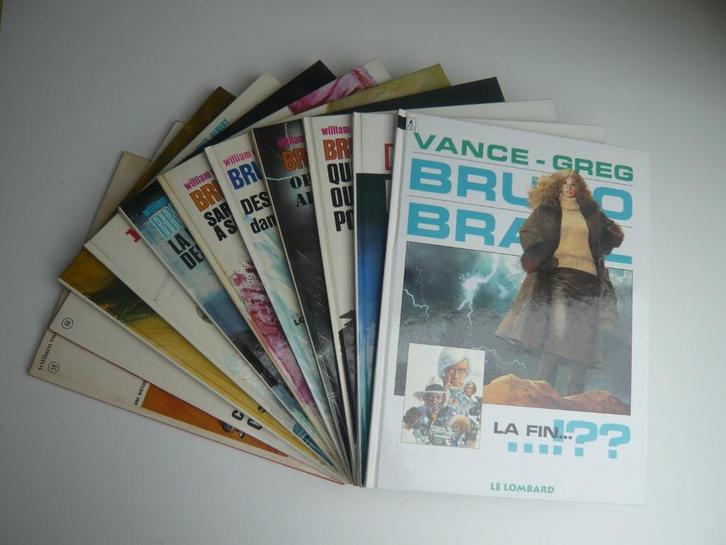 BRUNO BRAZIL tomes 1 à 11 (EO ttbe) de VANCE, Boeken, Stripverhalen, Gelezen, Complete serie of reeks, Ophalen of Verzenden