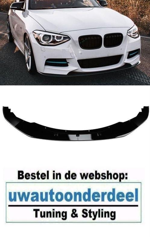 Spoiler Splitter Zwart Voor Bmw 1 Serie F20 F21 M Pack, Auto diversen, Tuning en Styling, Verzenden