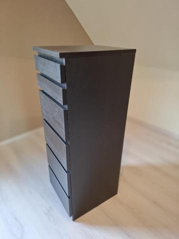 Ikea malm ladekast 6 lades/spiegelglas + ladekast 4 lades beschikbaar voor biedingen