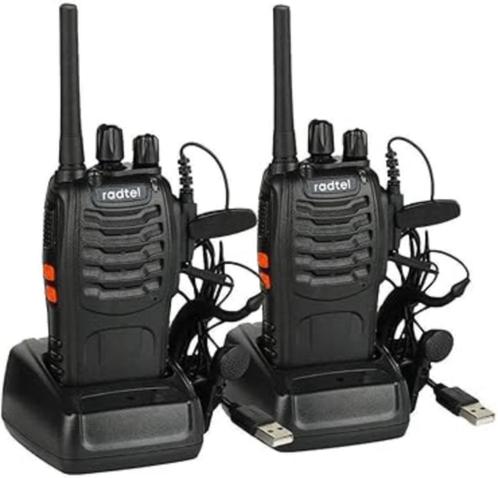 Radtel RT88 PMR446 Walkietalkie GRATIS LEVERING, Telecommunicatie, Portofoons en Walkie-talkies, Nieuw, Portofoon of Walkie-talkie