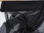 3,2 meter extra fijn tule zwart, 120 cm of meer, Zwart, Ophalen of Verzenden, Polyester