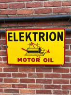 Plaque émaillée elektrion , reclamebord originale, Verzamelen, Ophalen of Verzenden, Zo goed als nieuw