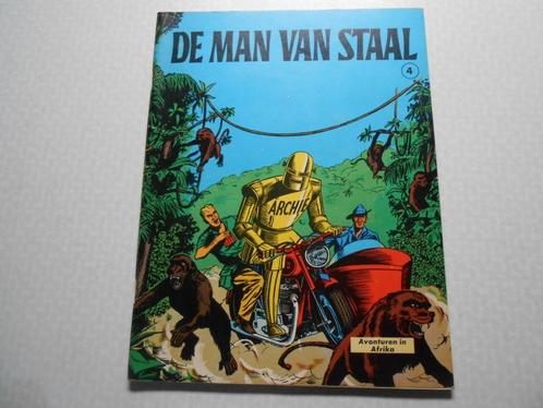 Archie, De man van staal. 4  Avonturen in Afrika 1966 1 ste, Boeken, Stripverhalen, Gelezen, Eén stripboek, Ophalen of Verzenden