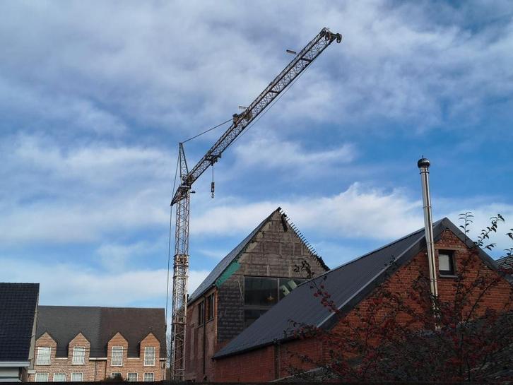 Bouwkraan Munster 380v, Zakelijke goederen, Machines en Bouw | Kranen en Graafmachines, Kraan, Ophalen