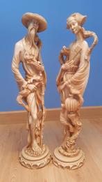 Chinese figuren, man en vrouw, Ophalen of Verzenden