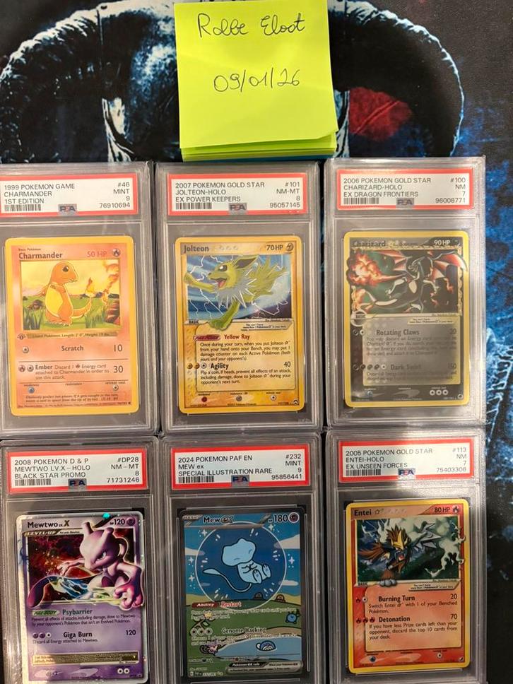 Pokemon slabs, Hobby en Vrije tijd, Verzamelkaartspellen | Pokémon, Zo goed als nieuw, Ophalen of Verzenden