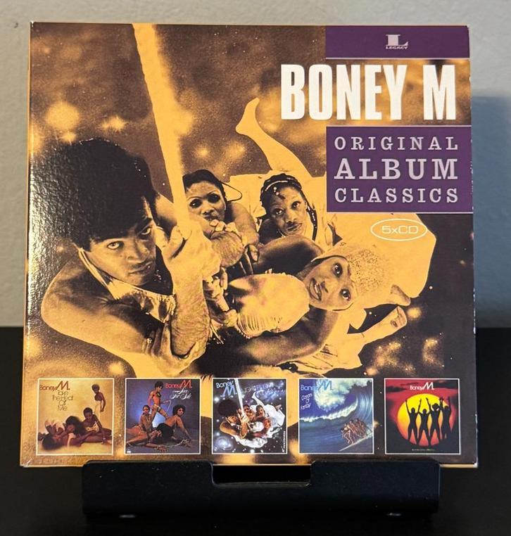 BONEY M CD Set van 5 nieuwe albums, Cd's en Dvd's, Cd's | Pop, Zo goed als nieuw, 1960 tot 1980, Boxset, Ophalen of Verzenden