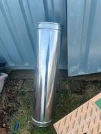 Dinak dubbelwandige schoorsteenbuis 180, Doe-het-zelf en Bouw, Buizen en Afvoer, Ophalen of Verzenden, Zo goed als nieuw, Inox