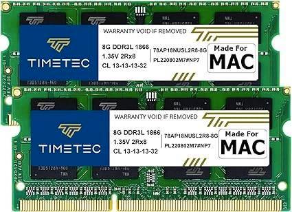 Timetec | ram geheugen | 2 x 8 GB | GRATIS LEVERING, Computers en Software, RAM geheugen, Nieuw, 16 GB, DDR3, Verzenden
