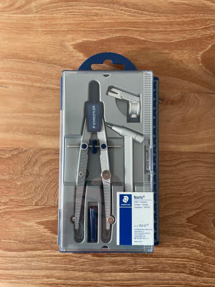 Staedtler Noris 550 02 passer, Hobby en Vrije tijd, Tekenen, Zo goed als nieuw, Overige typen, Ophalen
