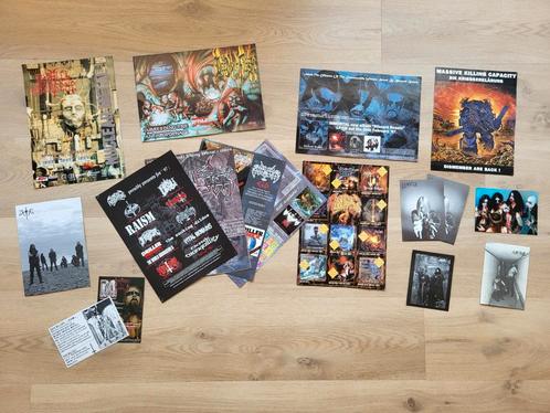 Promo leaflets Black Metal, Verzamelen, Muziek, Artiesten en Beroemdheden, Zo goed als nieuw, Ophalen of Verzenden