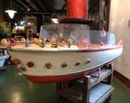 Oude metalen Kermisboot type Chris-Craft - jaren ‘40/ ‘50, Antiek en Kunst, Ophalen