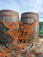 Schotse hooglander in 5mm echt cortenstaal! EYECATHER, Ophalen