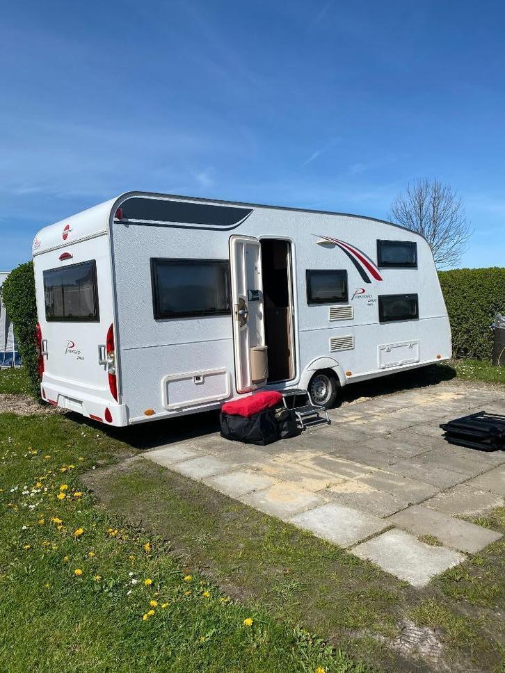 Caravan Burstner Premio plus 510 tk, Caravans en Kamperen, Caravans, Particulier, meer dan 6, 750 - 1000 kg, Rondzit, Bürstner