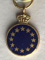 Mini medaille Europa, Ophalen of Verzenden, Landmacht, Lintje, Medaille of Wings