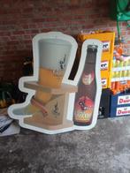 Bier reclame La Corne, Verzamelen, Biermerken, Ophalen, Zo goed als nieuw, Reclamebord, Plaat of Schild, Overige merken