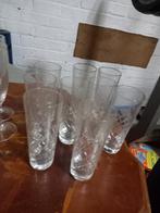 lot  9 verre a long drink, Collections, Comme neuf, Enlèvement ou Envoi