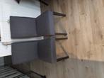 2 stoffen stoelen, Huis en Inrichting, Tafels | Statafels, Ophalen, Gebruikt